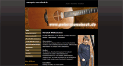 Desktop Screenshot of peter-morscheck.de